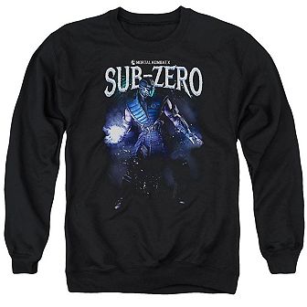 Mortal Kombat Sub Zero Adult Crewneck Sweatshirt