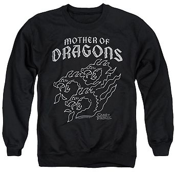 Game Of Thrones Mother Of Dragons Adult Crewneck Sweatshirt