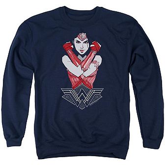 Wonder Woman Movie Amazon Adult Crewneck Sweatshirt