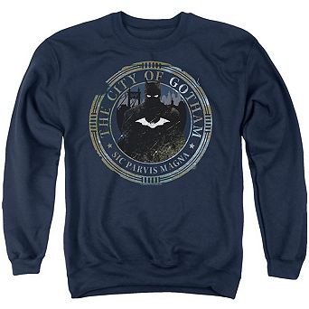 The Batman (2022) Gotham Seal Adult Crewneck Sweatshirt