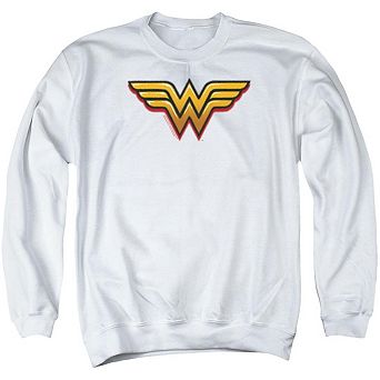 Dc Comics Wonder Woman Airbrush Ww Adult Crewneck Sweatshirt