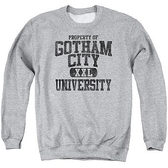 Batman Property Of Gcu Adult Crewneck Sweatshirt