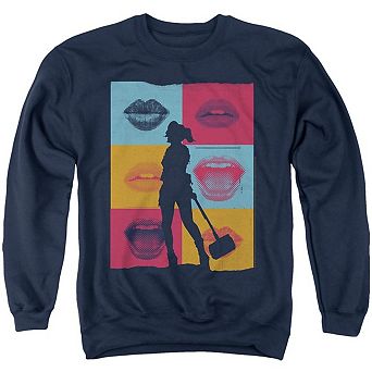 Birds Of Prey Lips Adult Crewneck Sweatshirt