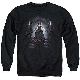 Vampire Diaries Bring It On Adult Crewneck Sweatshirt