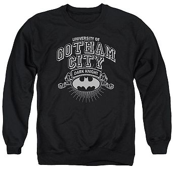 Batman University Of Gotham Adult Crewneck Sweatshirt