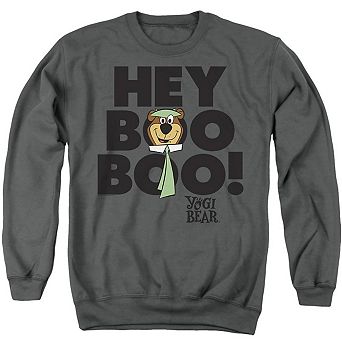Yogi Bear Hey Boo Boo Adult Crewneck Sweatshirt