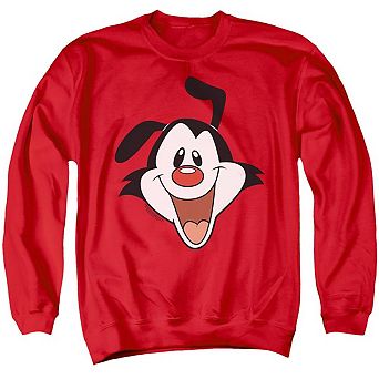 Animaniacs Yakko Head Adult Crewneck Sweatshirt