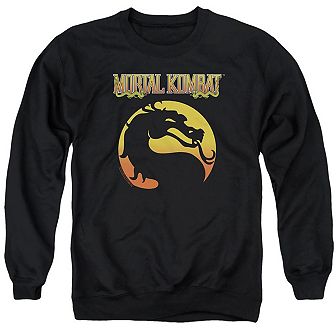 Mortal Kombat Klassic Logo Adult Crewneck Sweatshirt