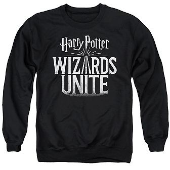 Harry Potter Wizards Unite Wizards Unite Logo Adult Crewneck Sweatshirt