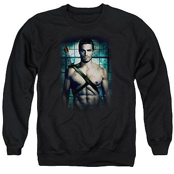 Arrow Shirtless Adult Crewneck Sweatshirt