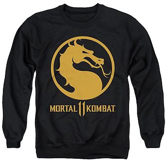 Mortal Kombat 11 Dragon Logo Adult Crewneck Sweatshirt
