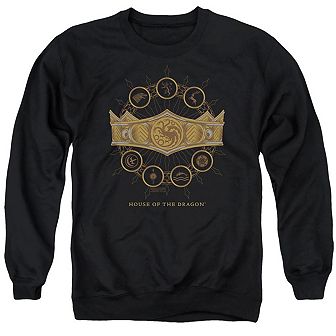 House Of The Dragon Crown Adult Crewneck Sweatshirt