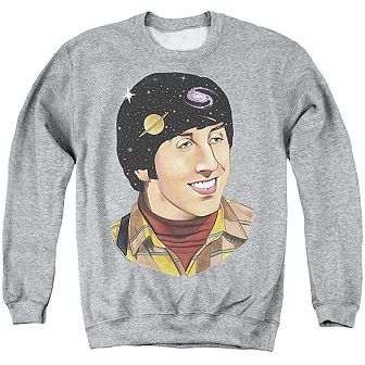 Big Bang Theory Howard Space Adult Crewneck Sweatshirt