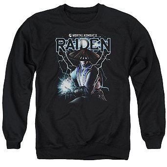 Mortal Kombat Raiden Adult Crewneck Sweatshirt