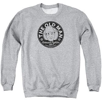 A Christmas Story The Old Man Adult Crewneck Sweatshirt