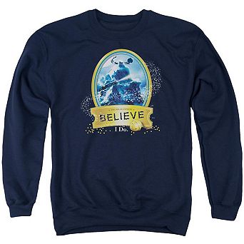 Polar Express True Believer Adult Crewneck Sweatshirt