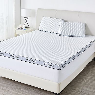 Columbia Super Cool Comfort 3-Inch Memory Foam Mattress Topper