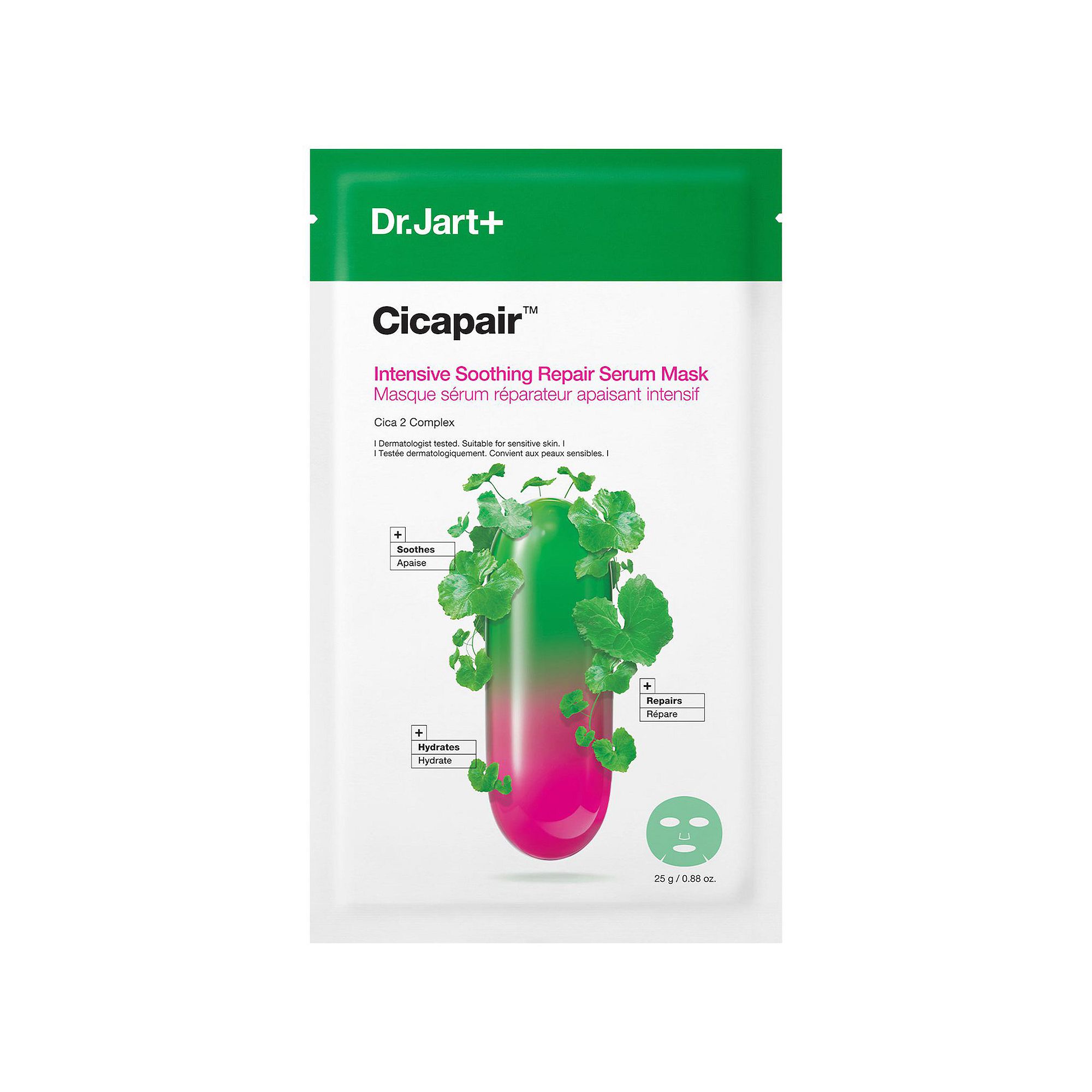 Dr. Jart Cicapair Sensitive Skin Serum Face Mask for Redness, None