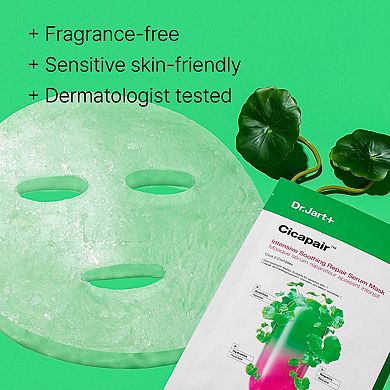 Cicapair Sensitive Skin Serum Face Mask for Redness