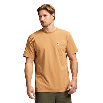 Men's Caterpillar Cat Logo Pocket Tee