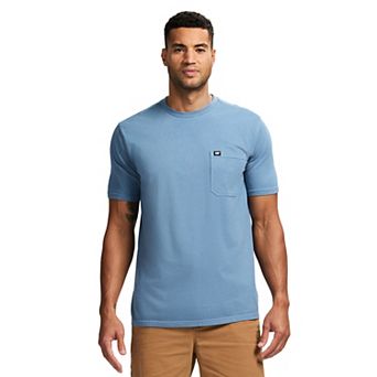 Men's Caterpillar Cat Logo Pocket Tee