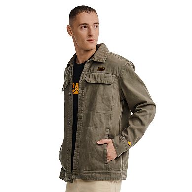 Men's Caterpillar Heritage Uniform Twill Shirt Jacket
