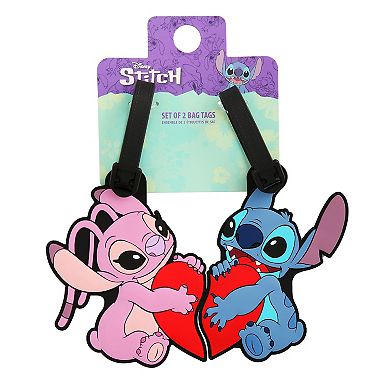 Disney Lilo & Stitch Angel & Stitch Luggage Tag Set