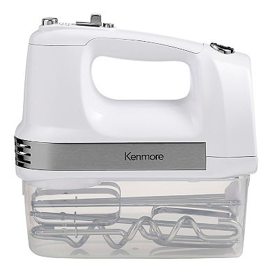 Kenmore 5-Speed Hand Mixer with Accessory Storage Case