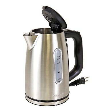 Kenmore 1.7L Cordless Electric Tea Kettle with 6 Temperature Pre-Sets