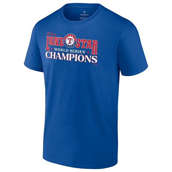 Men's Texas Rangers World Series Champions Hitting Streak Graphic Tee