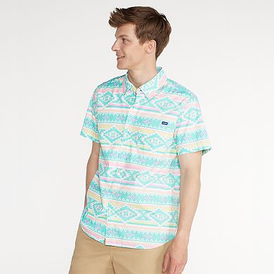 Men's Chubbies Button-Up Short Sleeve Friday Shirt