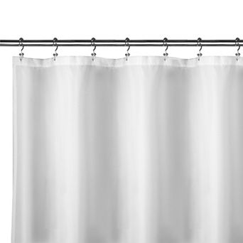 Liba Cloth Fabric Shower Curtain, Heavy Duty Waterproof - 36" W X 72" H