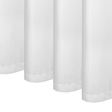 Liba Cloth Fabric Shower Curtain, Heavy Duty Waterproof
