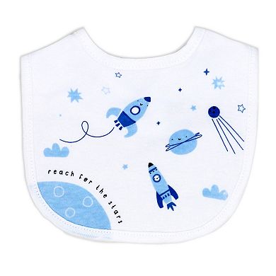 Baby Boys Rocket Ships Layette, 5 Piece Set