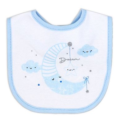 Baby Boys Dreaming Moon Layette, 5 Piece Set