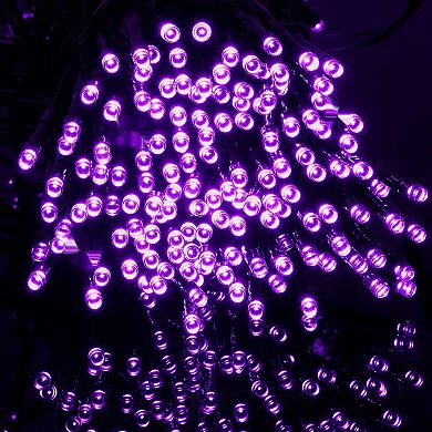 7 FT | 20 LED Weatherproof Battery Operated Copper Wire Blue Fairy Str - Luna Bazaar | Boho & Vintage Style Decor