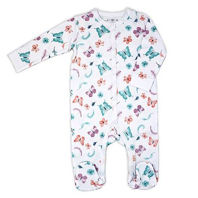 Baby Girls Butterflies Layette, 5 Piece Set