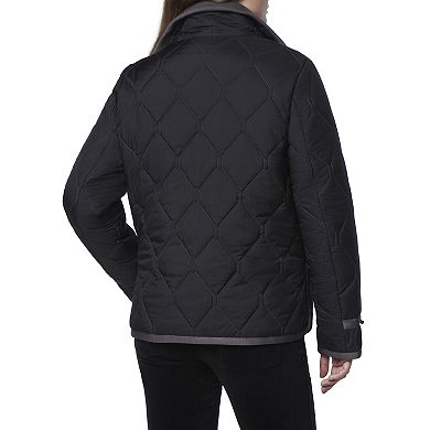 Women's Andrew Marc Marc New York Quilted Side Vent Jacket