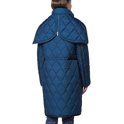 Women's Andrew Marc Marc New York Split Hood Quilted Anorak Jacket