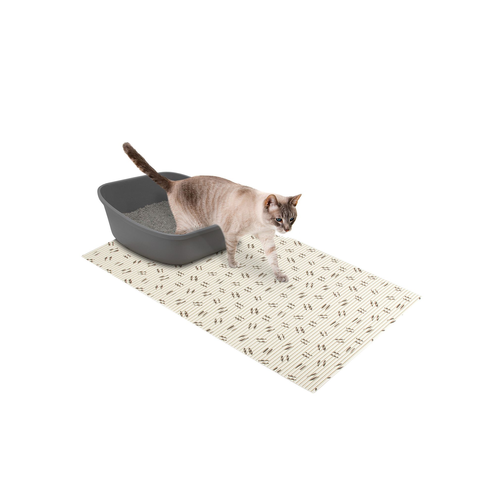 Kitty City Tan Foam Litter Mat