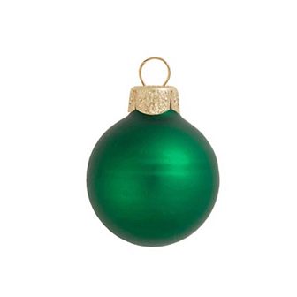 12 ct Matte Finish Christmas Ball Ornaments