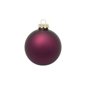 12 ct Matte Finish Christmas Ball Ornaments