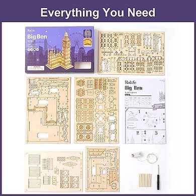 DIY 3D Puzzle - Big Ben - 220pcs