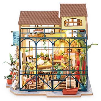 DIY 3D House Puzzle - Emily's Flower Shop 258 pc