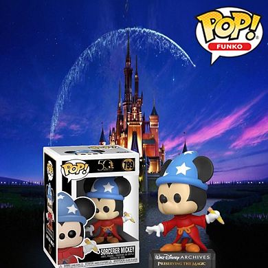 Funko Pop! Sorcerer Mickey Walt Disney Archives #799