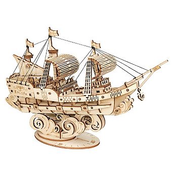 DIY 3D Puzzle - Sailing Ship - 118 pc