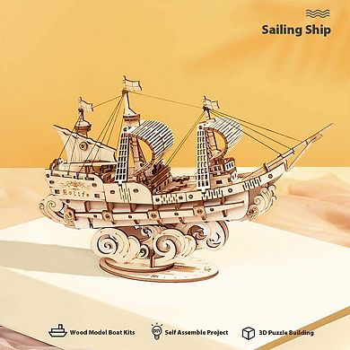 DIY 3D Puzzle - Sailing Ship - 118pcs