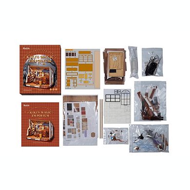 DIY 3D House Puzzle - Kiki's Magic Emporium 148 Pcs