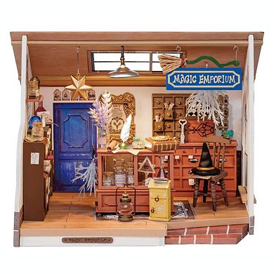 DIY 3D House Puzzle - Kiki's Magic Emporium 148 Pcs