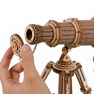 DIY 3D Moving Gears Puzzle - Monocular Telescope - 314pcs